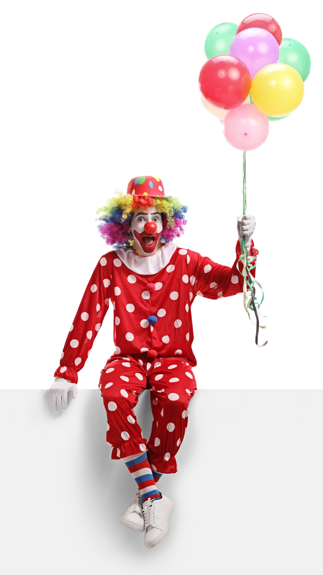 clown mit luftballons